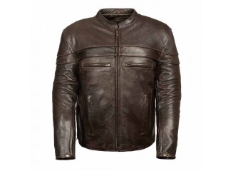 Motorbike Leather Jacket