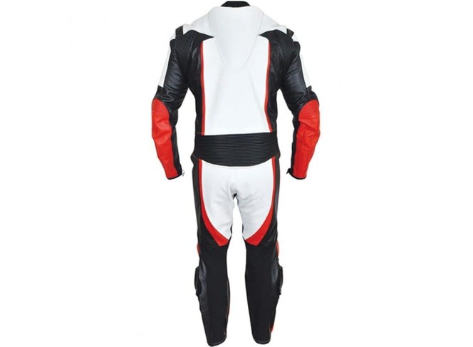 Motorcycle Suit for Men Real Leather one Piece Biker Riding Suit 