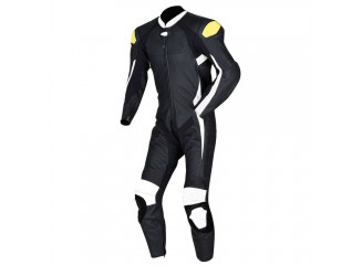 Biker's Racing Motorbike Leather Suit For Men's Motorbike Original Leather Suit with CE Protection 