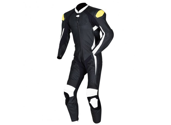 Biker's Racing Motorbike Leather Suit For Men's Motorbike Original Leather Suit with CE Protection 