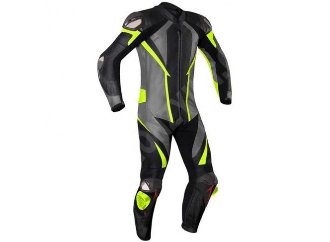 Motorbike Suit Motorcycle Racing Suit Motogp Riding Suit Original Cowhide Leather 1.3mm With Ce Approved