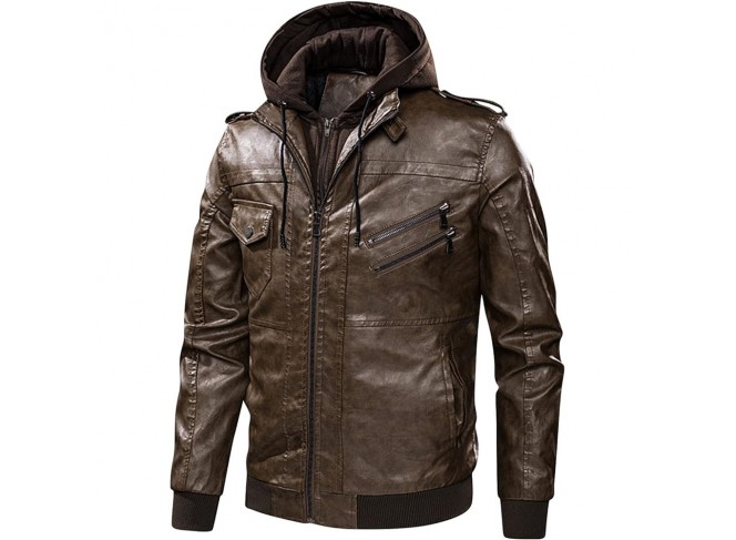 Motorbike Leather Jacket